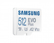 EVO Plus microSDXC UHS-I U3 512GB & SD adapter - Muistikortti