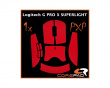 PXP Grips Logitech G Pro X Superlight 2 - Punainen