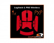 PXP Grips Logitech G PRO Wireless - Punainen