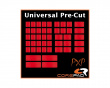 PXP Universal Pre-Cut Grips Keyboard & Mouse - Punainen