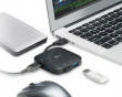 USB 3.0 Adapter 4-Porttinen USB Hubi - Musta