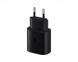 Fast Charger 25W - Verkkovirtalaturi ja 1m Kaapeli - Musta