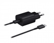 Fast Charger 25W - Verkkovirtalaturi ja 1m Kaapeli - Musta