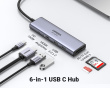 6-in-1 USB-C Sovitin