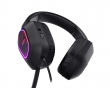 GXT 416 Zirox Kuulokkeet LED - Musta
