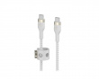 PRO Flex USB-C to USB-C Kaapeli - 2m - Valkoinen