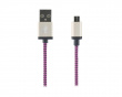 USB-A to USB Micro-B - 1m - Violetti