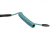 Coiled USB-C Kaapeli - Cyber Teal