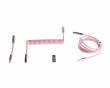 Coiled USB-C Kaapeli - Blossom Pink