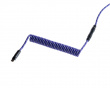 Coiled USB-C Kaapeli - Lavender Purple