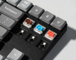 K1 Max TKL Low Profile Hotswap Langaton Näppäimistö [Gateron Red] - ISO