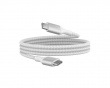 Boost Charge 240W USB-C to USB-C Kaapeli - 2m - Valkoinen