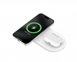 Boost Charge Pro 2-in-1 Qi2 Magneettinen Latausalusta - Valkoinen