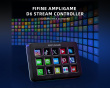 AMPLIGAME D6 Stream Controller - Streaming Deck - Musta