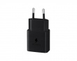 Fast Charger 15W - Verkkovirtalaturi ja 1m Kaapeli - Musta