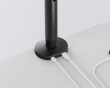 Flexy Monitor Arm 11kg USB-Ports 17”-35” Musta - Pöytäjalka