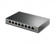 SG108PE Metalli 8-Port Gigabit Kytkin 4-Port PoE+, 10/100/1000Mbps