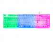 DK250 RGB Pelinäppäimistö - Transparent