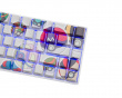 Pokémon Base 65 Hotswap-Pelinäppäimistö - ANSI - Poké Ball Sticker [White Flame]