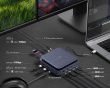 USB-C Dual 4K HDMI Dock - Sininen