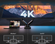Ergonomic Dual Monitor Mount - 10-in-1 Dock - Näytön Teline - 2 Näyttöä