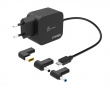 GaN PD USB-C -minilaturi - 3 DC-muunninta - 67 W