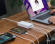 GaN PD USB-C Laturi - 3-port - 185W