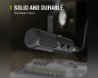 Tank3 USB / XLR Mikrofoni - dynaaminen mikrofoni - Musta