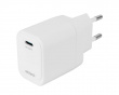 20W USB-C Seinälaturi - Valkoinen