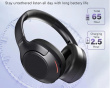 X3 Bluetooth ANC Kuulokkeet Over-Ear - Musta