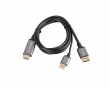 HDMI to DisplayPort Kaapeli 4K Musta - 1m