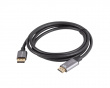 DisplayPort to HDMI Kaapeli 4K Musta - 1.8m