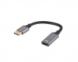 DisplayPort to HDMI Adapterikaapeli 4K Musta - 0,2m