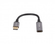 DisplayPort to HDMI Adapterikaapeli 4K Musta - 0,2m