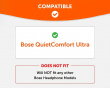 Bose QC Ultra Korvatyynyt - White Smoke