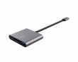 Dalyx 3-in-1 USB-C moniliitinsovitin