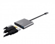 Dalyx 3-in-1 USB-C moniliitinsovitin