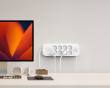 Pistorasia ylijännitesuojalla - 8 porttia - USB-C PD