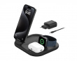 Boost Charge Qi2 15W Magneettinen 3-in-1 Latausalusta - Musta