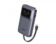 Uno Power Bank sisäänrakennetulla USB-C-kaapelilla 10000 mAh