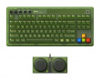 Retro 87 Mechanical Keyboard - Langaton Näppäimistö ANSI - Xbox Edition