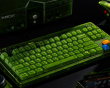 Retro 87 Mechanical Keyboard - Langaton Näppäimistö ANSI - Xbox Edition