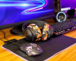 FreeZe Nova Pro Wireless Korvatyynyt - Orange Prism