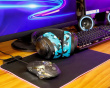 FreeZe Nova Pro Wireless Korvatyynyt - Cyan Prism