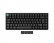 K2 HE Langaton QMK-näppäimistö [Gateron 2.0 Purple Magnetic Switch] - Musta