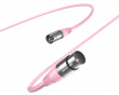 XLR Kaapeli - 3pin - 1.8 Metriä - Vaaleanpunainen