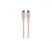 USB-C Latauskaapeli 60W Silikoni - Vaaleanpunainen - 1,5m