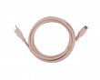 USB-C Latauskaapeli 60W Silikoni - Vaaleanpunainen - 1,5m