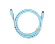 USB-C Latauskaapeli 60W Silikoni - Turkoosi - 1,5m
