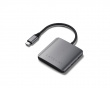 Satechi USB-C-keskitin 4 portilla ja PD:llä
